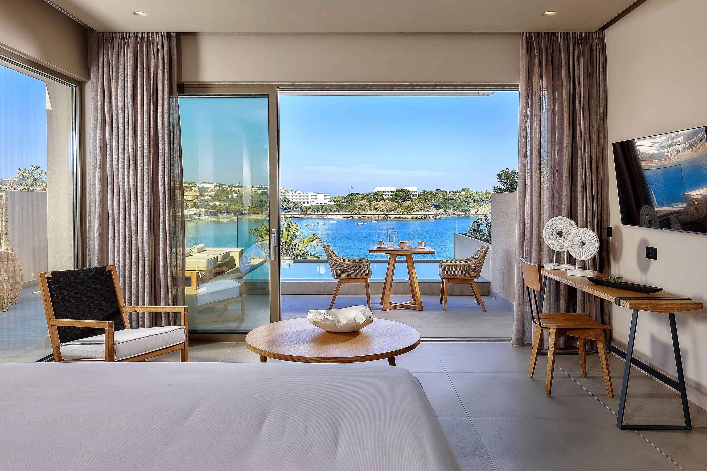 Castello Infinity Suites - Adults Only Agia Pelagia Exterior foto