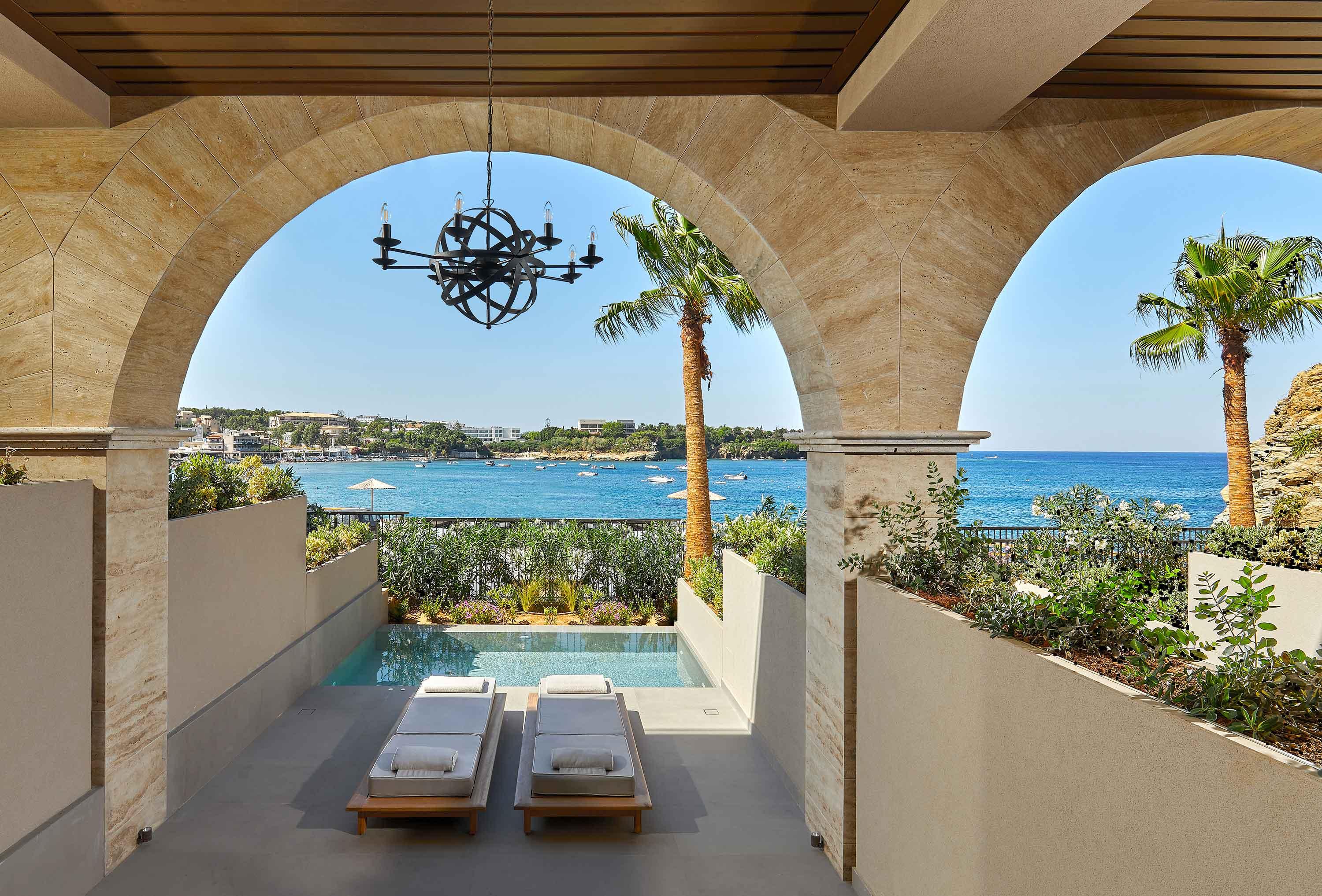 Castello Infinity Suites - Adults Only Agia Pelagia Exterior foto